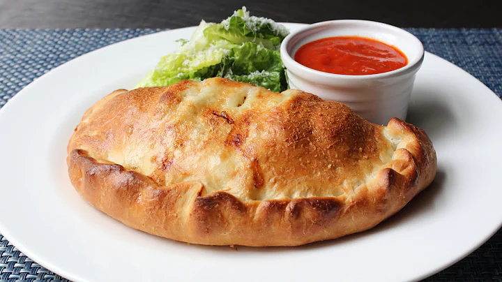 Calzone Recipe - How to Make a Calzone - Ham and C...