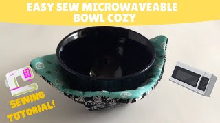Easy Sew Microwave Bowl Cozy Sewing Tutorial - Fun Easy Sewing Project by Happiest Camper 5,429 views 1 year ago 11 minutes