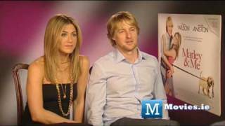 Owen Wilson & Jennifer Aniston talk Marley & Me, Leprechaun, Friends, Fockers & More