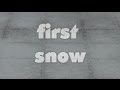 First snow  4k  ultra  u25p  naturfilm  panasonic lumix fz300  fz330
