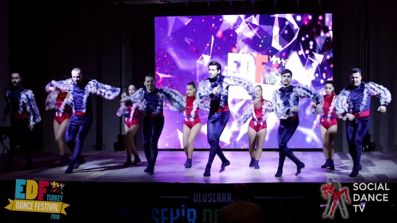bachata dance Cuban Mambo Allstar by Busra & Emek - Dance Show | EDF 2019