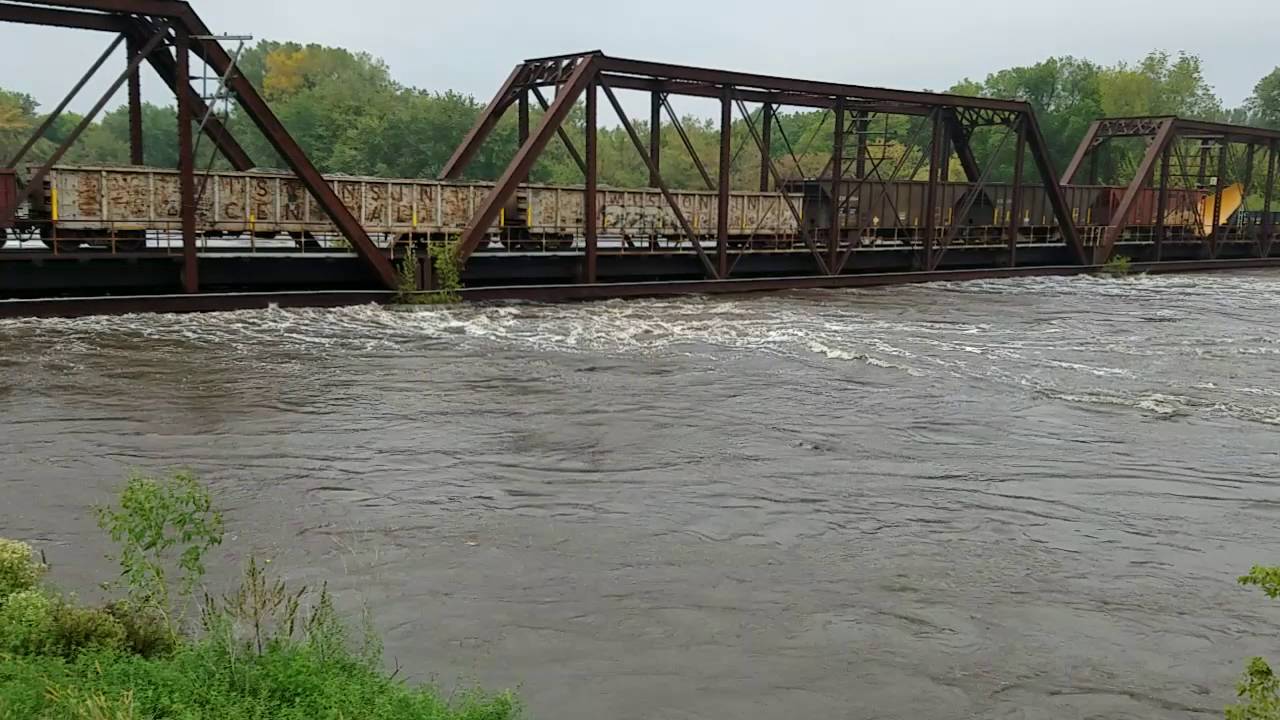 Cedar Falls Iowa September 2016 Flooding YouTube