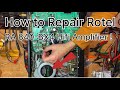 #1Rotel RA840BX4 Amplifier learn how to repair and improve