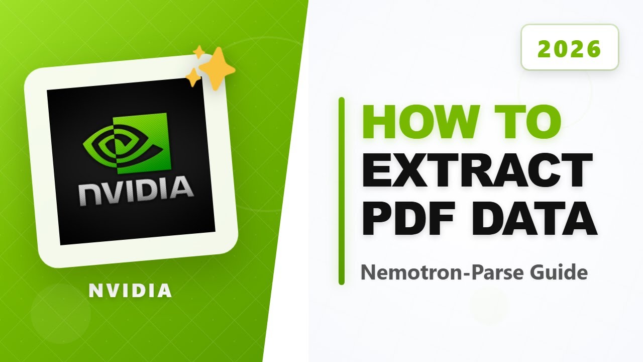 How to Extract Data from PDFs using Nemotron-Parse - YouTube