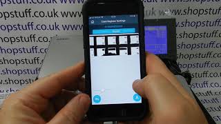 Using Casio ECR+ Smartphone App To Program Your SRS500 PCRT540 SRS820 Till Receipt Header Message screenshot 4