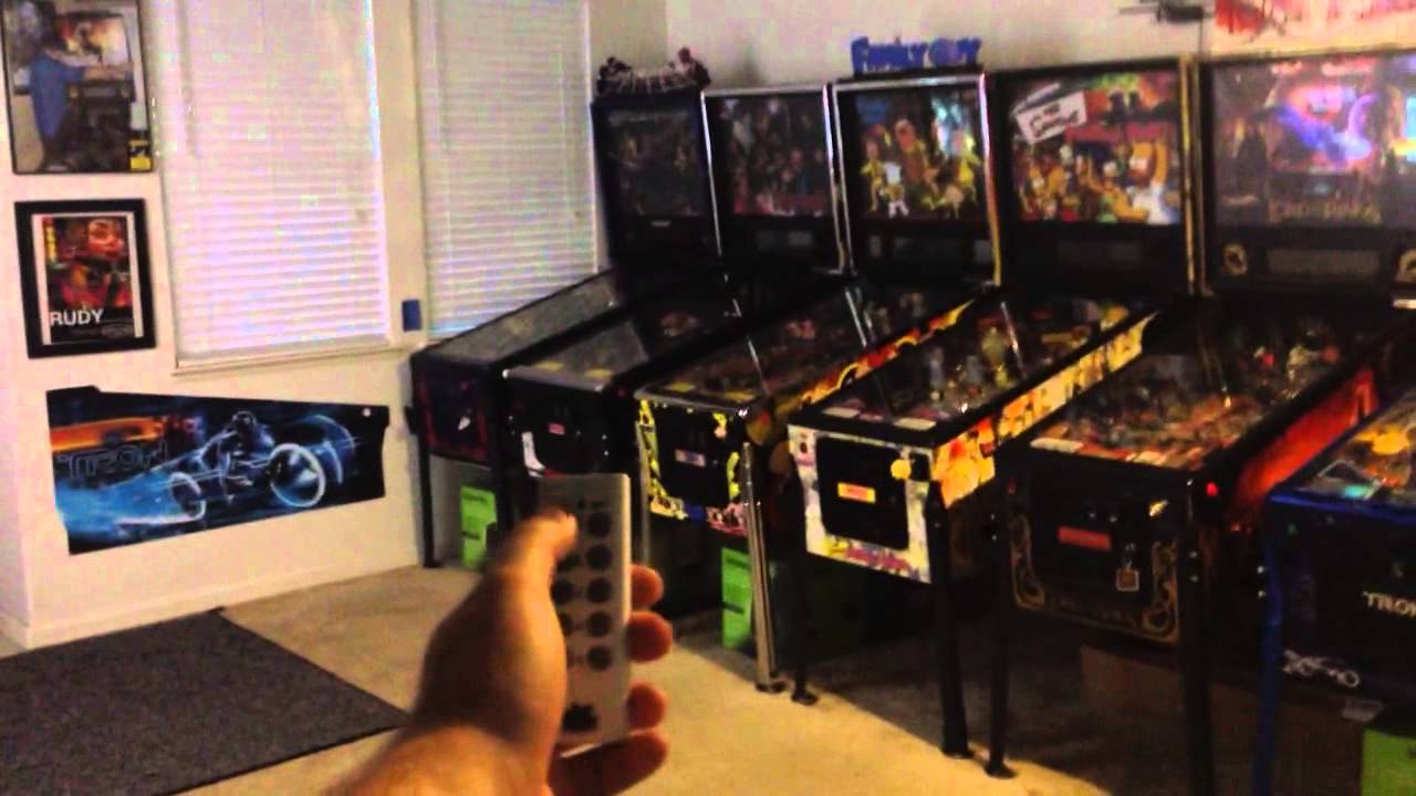 Pinballs / Game Room on a Remote YouTube