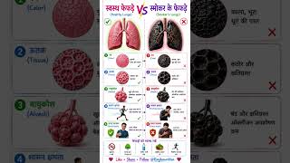 स वस थ फ फड स म कर क फ फड Healthy Lungs vs Smoker s Lungs Smoking Effects on Lungs