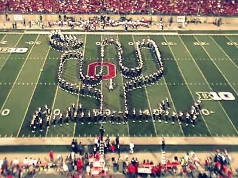 Ohio State University Marching Band Country Western Halftime 9/28/13 Wisconsin
