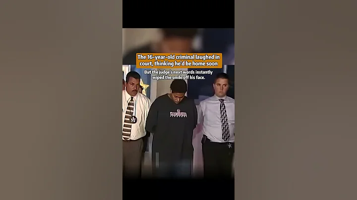 #shorts The 16-year-old criminal laughed in court, thinking he'd be home soon #facts #court