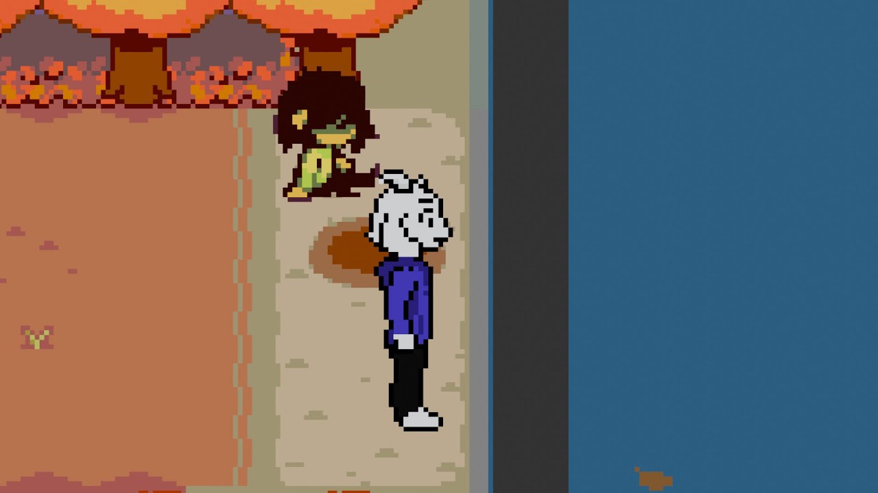 Asriel Has a Conversation With Kris