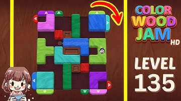 Color Wood Jam Level 135 Solution Walkthrough