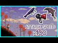 All Weapons Added in Terraria 1.4.3, but they are 100x faster