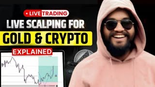 Live Gold Crypto And Bitcoin Scalping Trading May19 @TSR #goldtrading #cryptotrading #bitcointrading