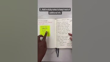 Use A Notebook to Organize Your Life #shorts #getorganized
