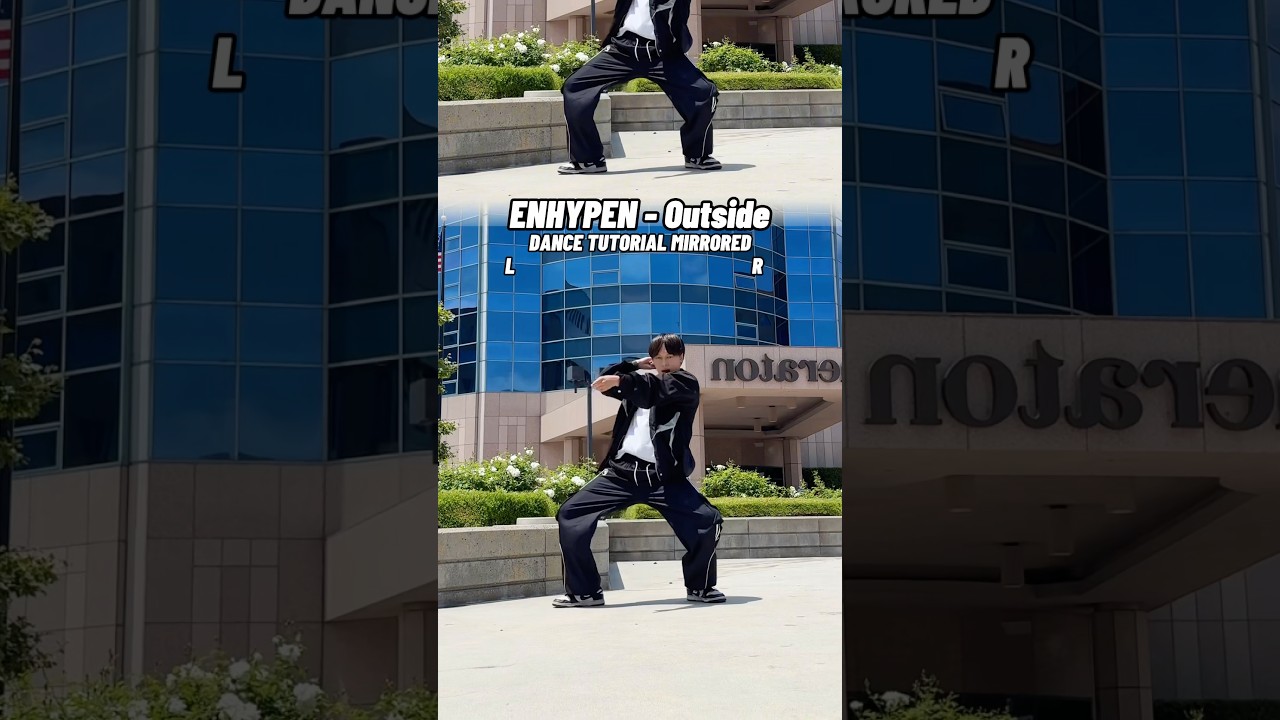 ENHYPEN - ‘Outside’ DANCE TUTORIAL MIRRORED 