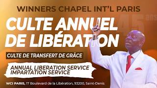 CULTE ANNUEL DE LIBERATION