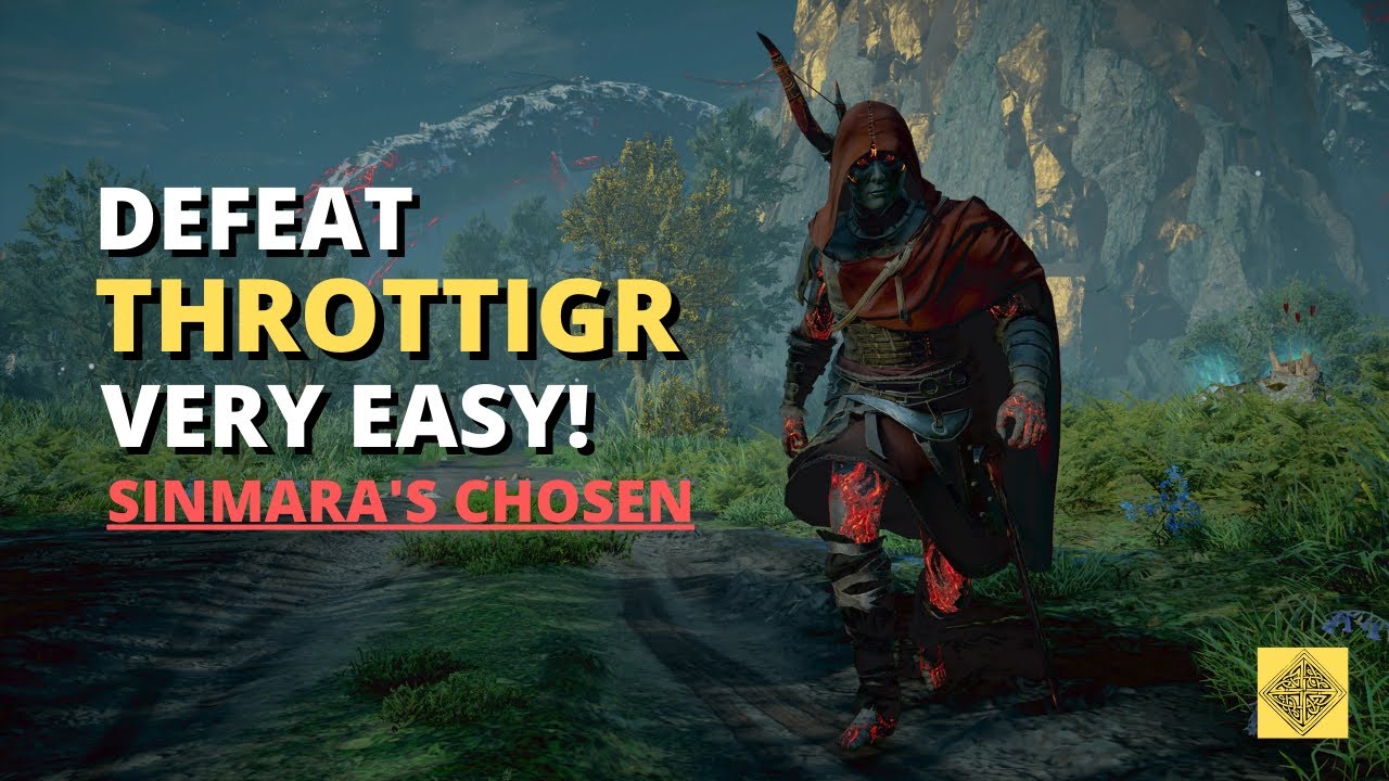 Defeat Throttigr with Bow - Easy | Assassin's Creed Valhalla | Dawn of Ragnarok