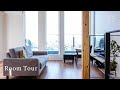 【ルームツアー 】延床30坪/2階建て/夜は住宅の明かり・街頭の明かりがロマンティックな眺望を楽しめる家