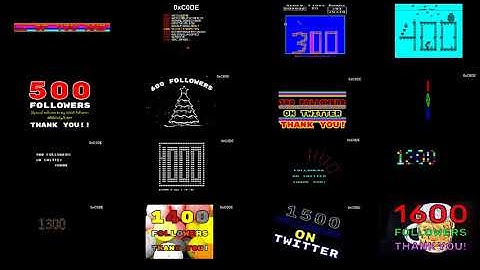 Celebratory skits on my Acorn Electron