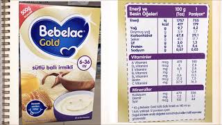 Bebelac Sütlü Ballı İrmikli