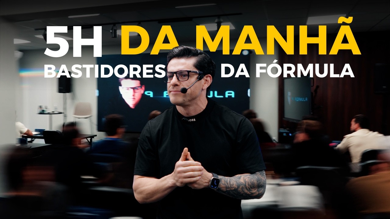 O QUE UM EMPRESÁRIO FAZ ANTES DAS 7H DA MANHÃ? | Bastidores d'A FÓRMULA