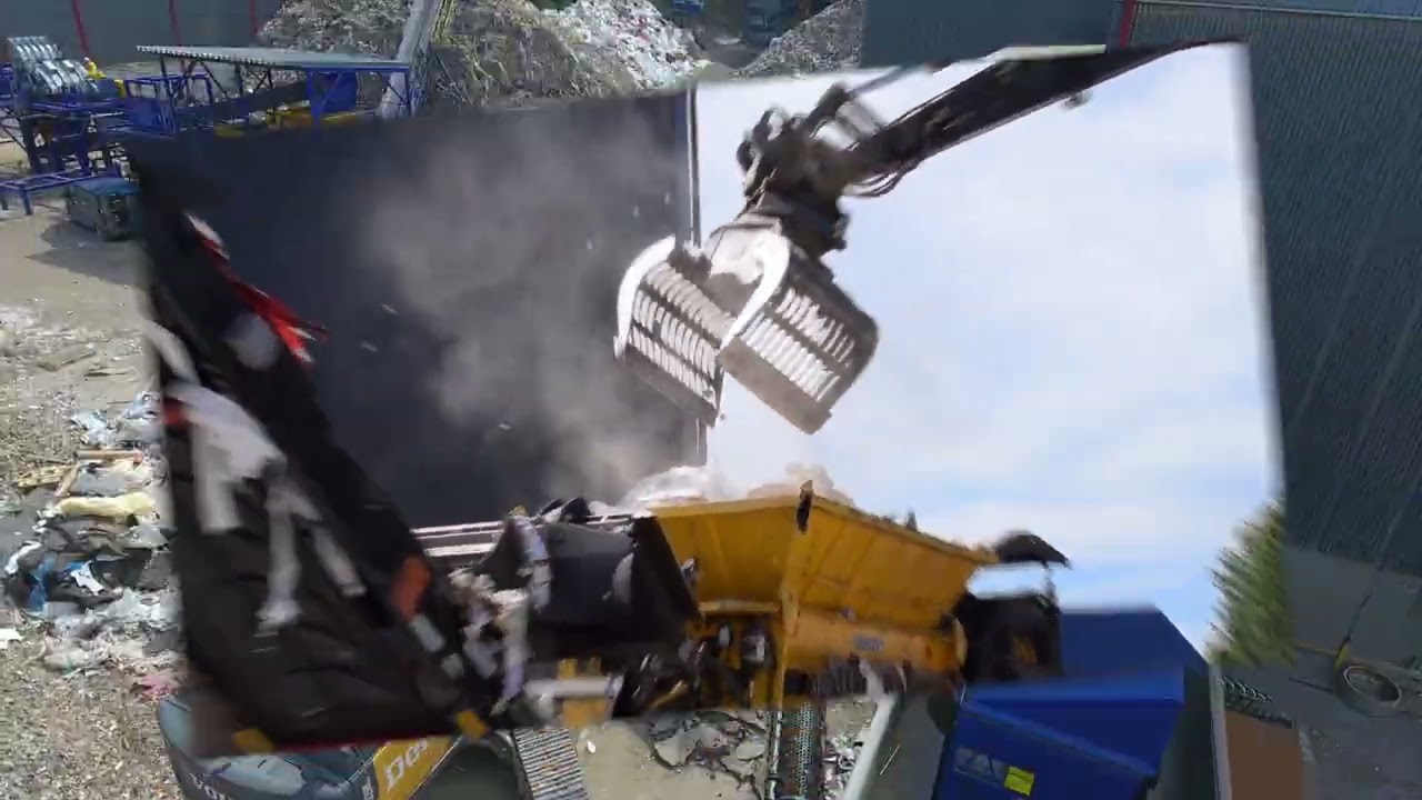 フィンランド製 超強力自走式一軸破砕機 Shark／Hammerheadシリーズ