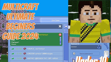 ULTIMATE MultiCraft BEGINERS guide (2024) 🔥 THE BASICS