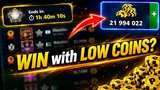 Can I Win This League With ONLY 21M Coins? 😱 | 8 Ball Pool screenshot 5