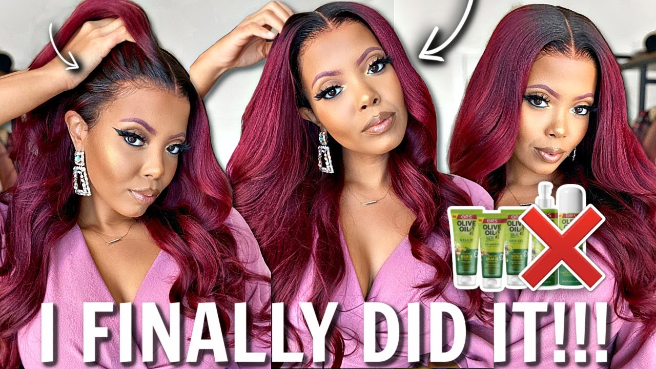 😱 So..I FINALLY Tried ORS Olive Oil FIX It GRIP Gel VERY Detailed 