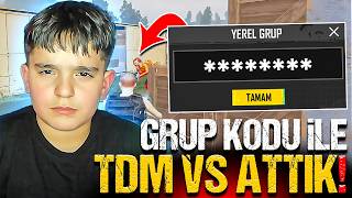 YEREL GRUP İLE TDM VS ATTIK! EĞLENCELİ ANLAR! PUBG Mobile