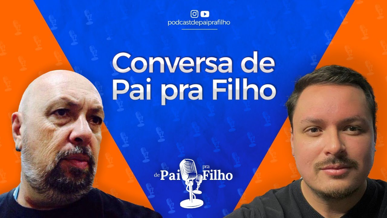 Pai, filho e futebol. – Domingo à noite