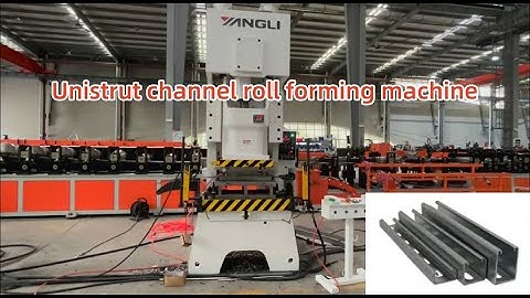 KONIX Unistrut channel roll forming machine