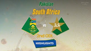 Pakistan Vs South Africa Full Highlights 2nd Odi Match 2024 Pak Vs Sa ...