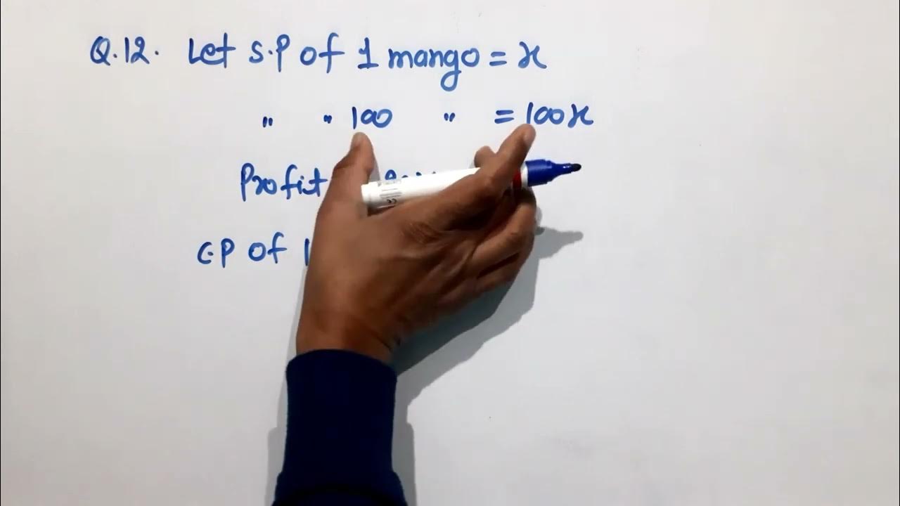 by selling 100 mangoes a fruit seller gains the selling price of 20