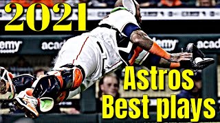 MLB Best Plays Houston Astros 2021