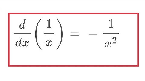 Derivative of 1/x in many languages