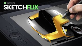 SketchFLIX - 022 | Rendering a TRUCK @SketchIt_br