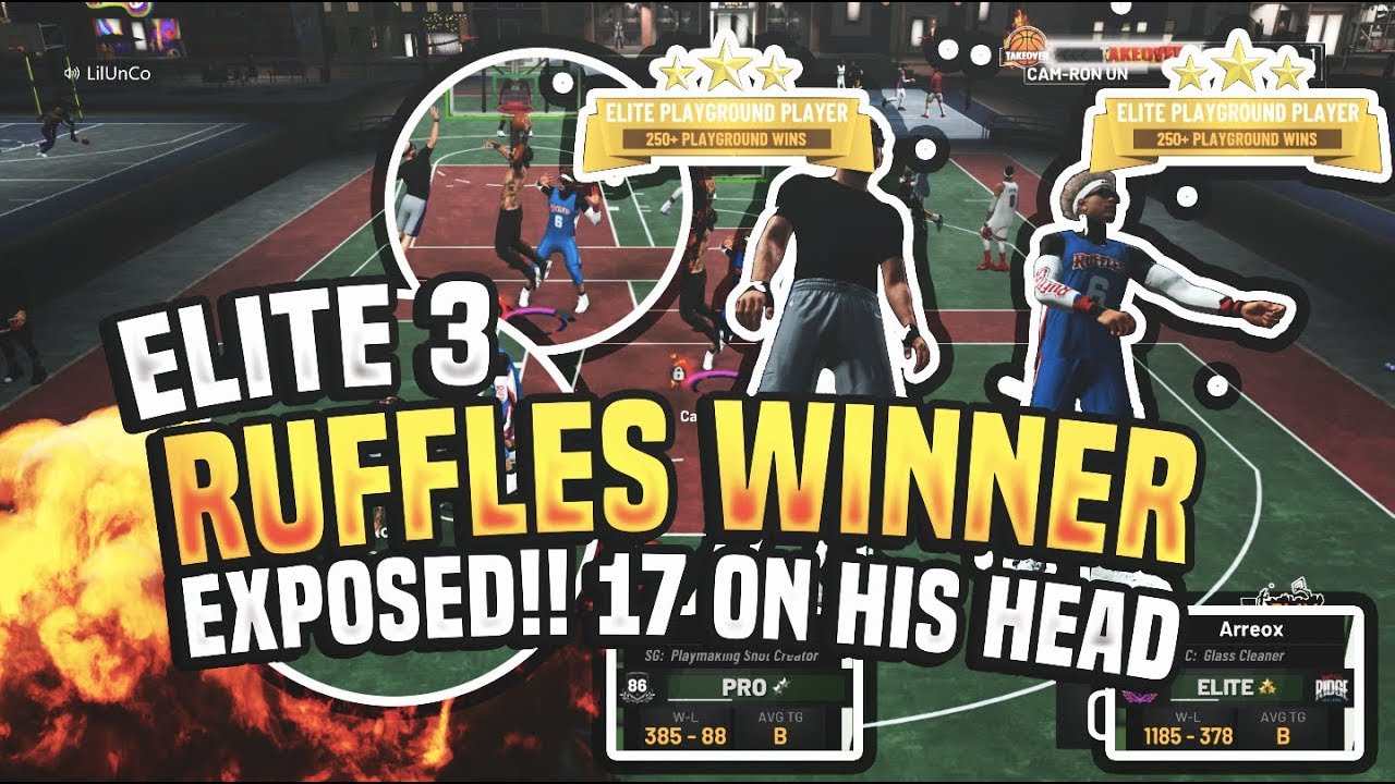 NBA 2K19 PURE LOCKDOWN DEFENDER CLAPS ELITE 3 RUFFLES WINNER!!! - YouTube