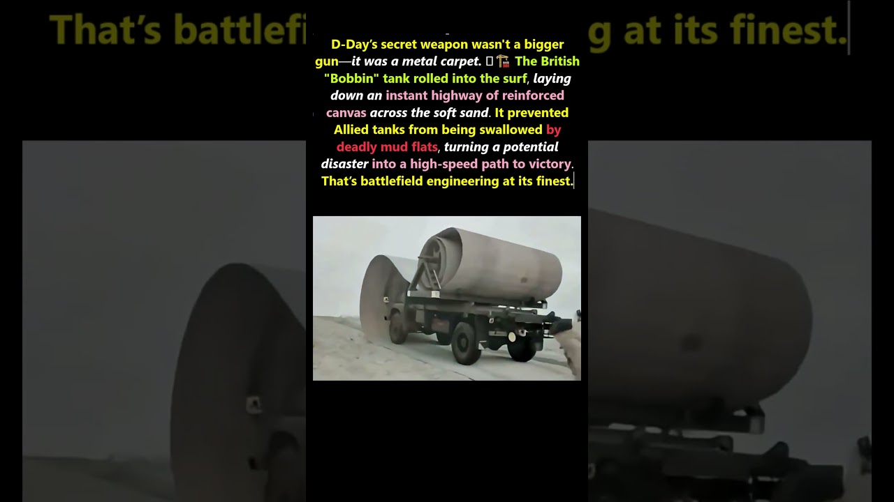 The 10-Ton ‘Magic Carpet’ Truck That Built an Instant Road Into the Ocean 😳🇺🇸 