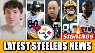 Steelers SIGN Former 1st RD Pick, Rodgers' Former TE & REACTION To Darnell Washington's NEW Contract
