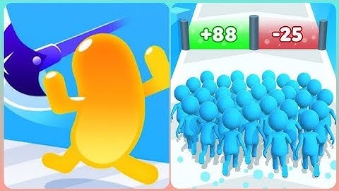 Count Master 3d🪀🎯🥎 vs Join clash 3d All🪀🎯 Levels Game Count wall class game gameplay mobile