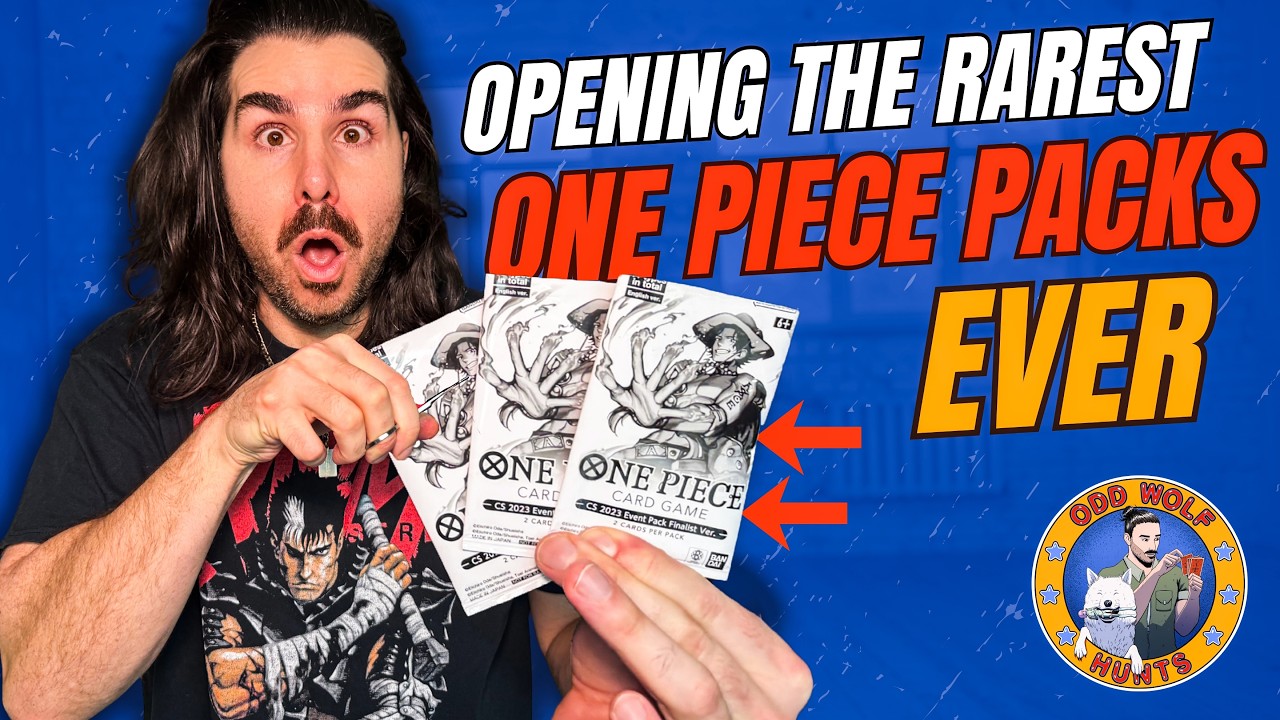 Opening the RAREST One Piece TCG packs EVER! (CS 2023 Event Pack Finalist)