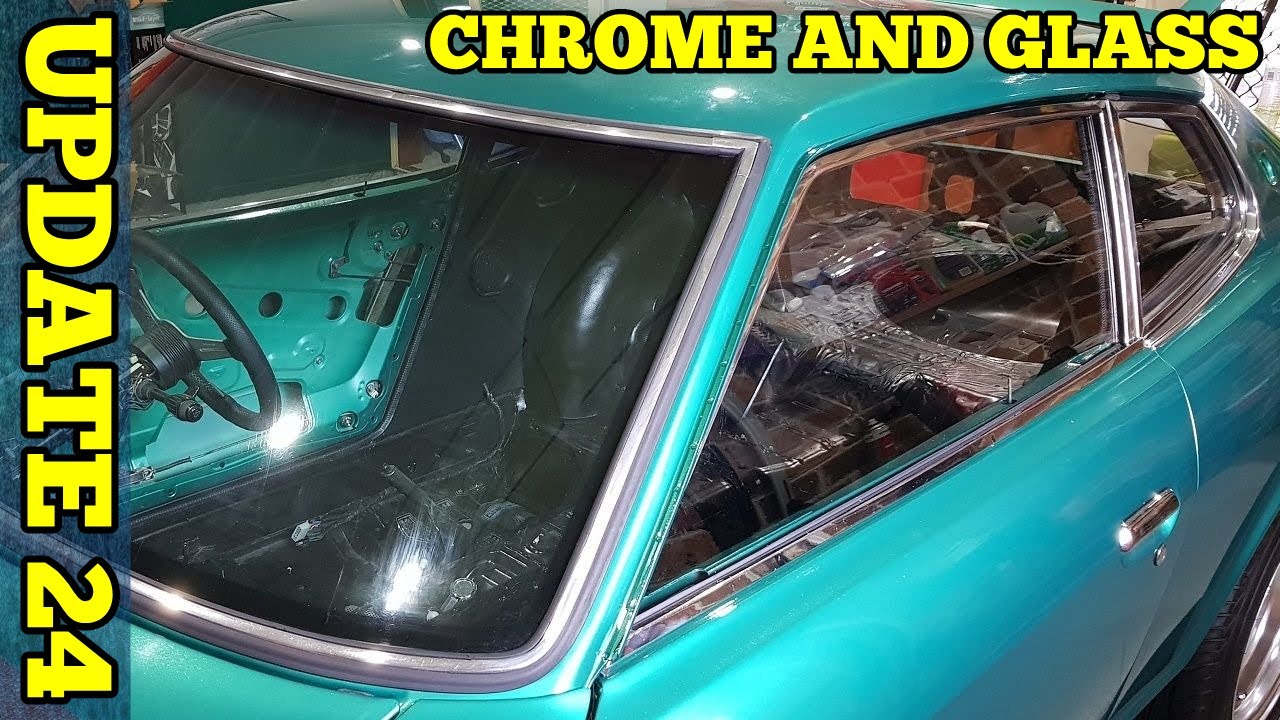 260Z Build #24 - Glass, Gaskets and Chrome trim.