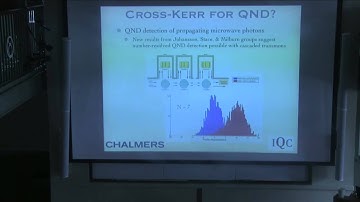 Christopher Wilson, “ Quantum electrodynamics in 1D using a superconducting artificial atom”