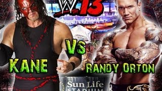 Kane Vs Randy Orton - Extreme Rules Match - WWE '13