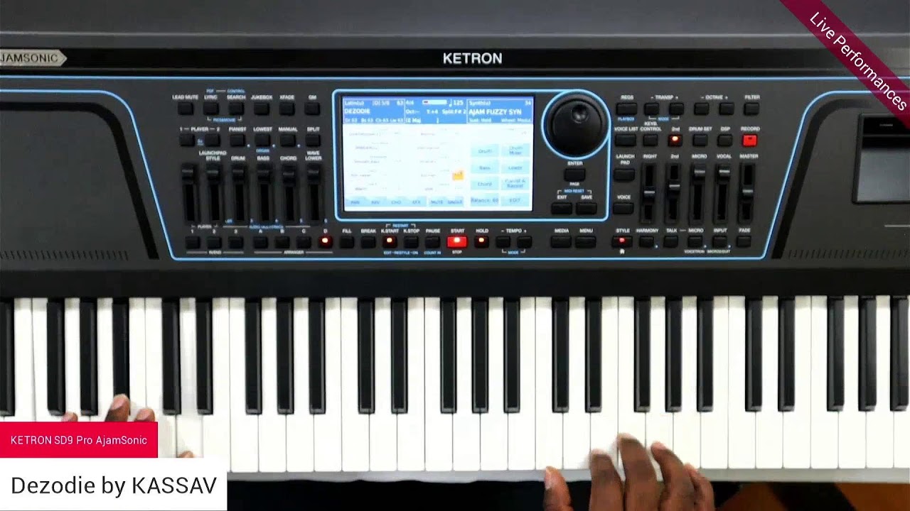 KETRON SD9 Pro AjamSonic in Live Performances