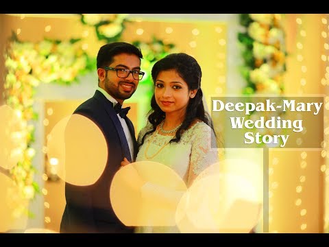 Kerala Stylish Christian Wedding Highlight In Kochi |Deepak-Mary|From Crystalline Studio