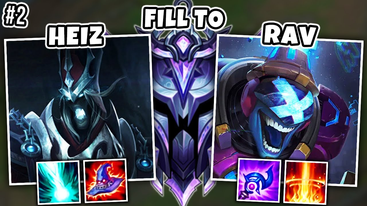 Can we DUO FILL all the way to diamond?! HEIZMAN CARRIES RAV EP. 2 (KARTHUS + BRAND)