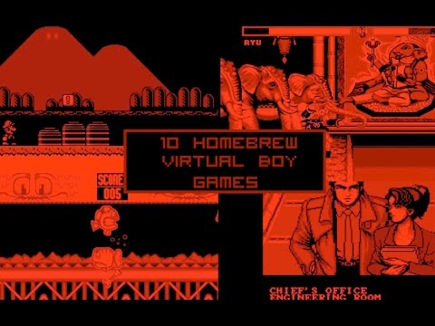 10 Homebrew Virtual Boy Games
