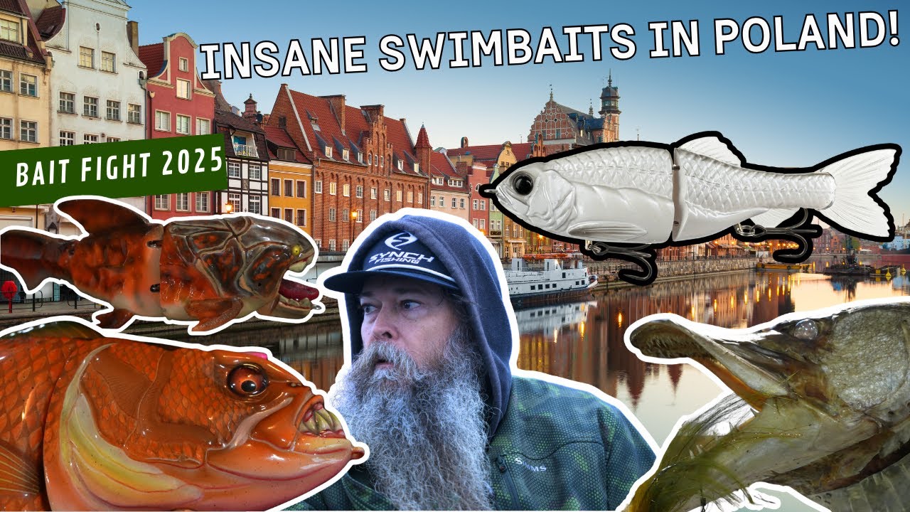 These SWIMBAITS in Poland are INSANE! From the Garage to Gdansk -  Synch Goes WORLDWIDE